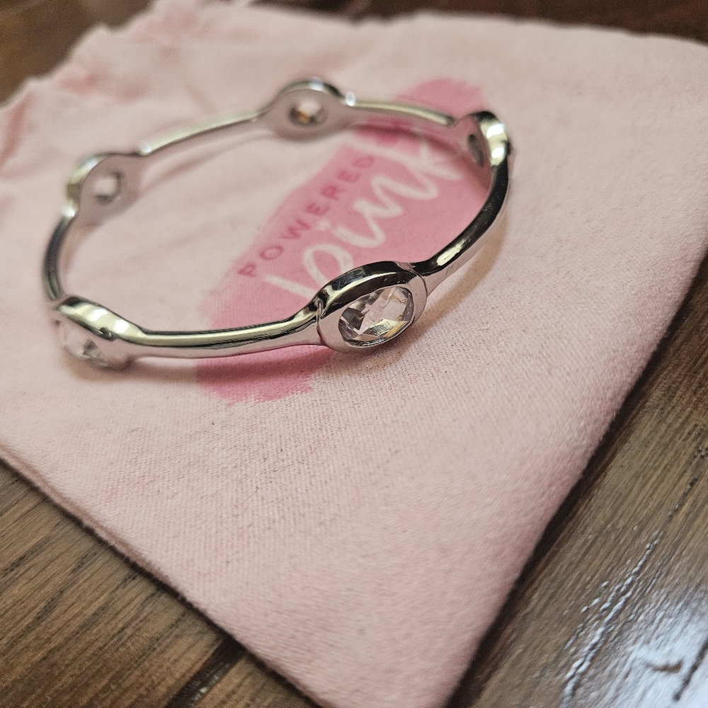 mary kay Silver bangle bracelet